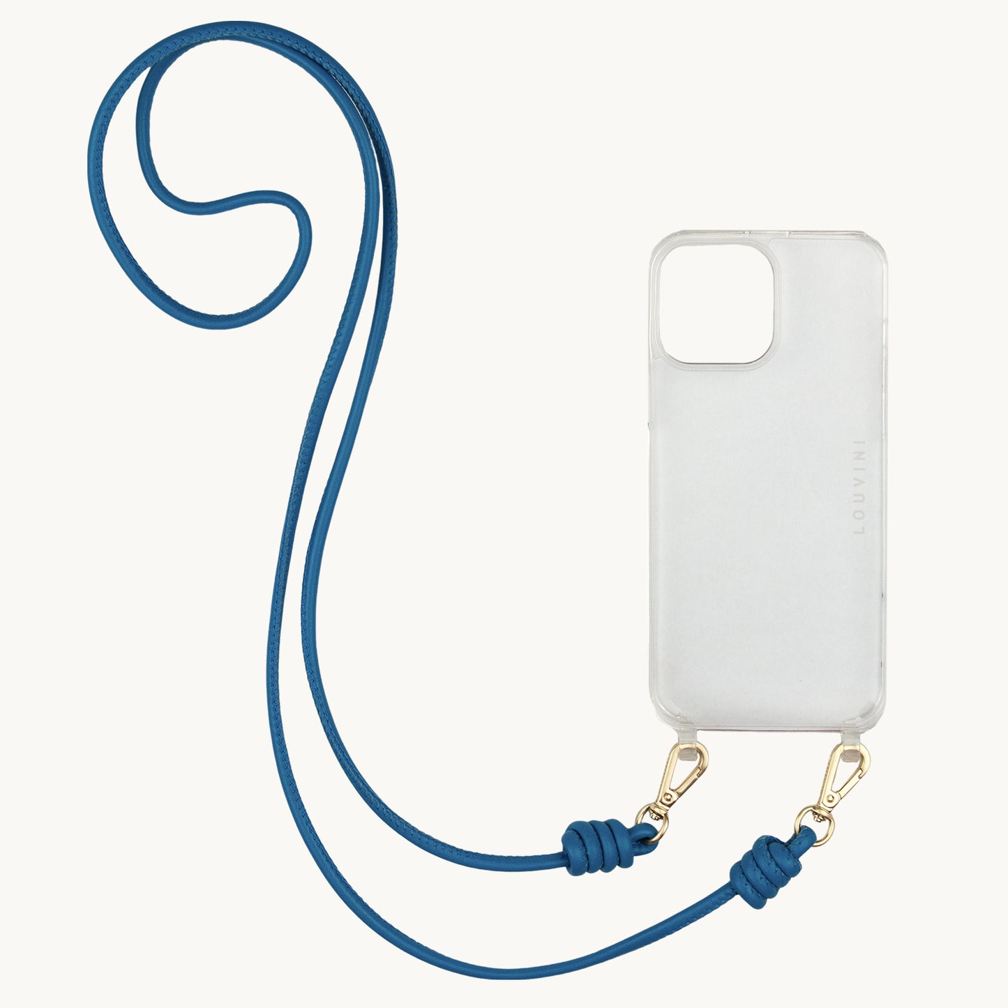 KATE LEATHER CORD - BLUE