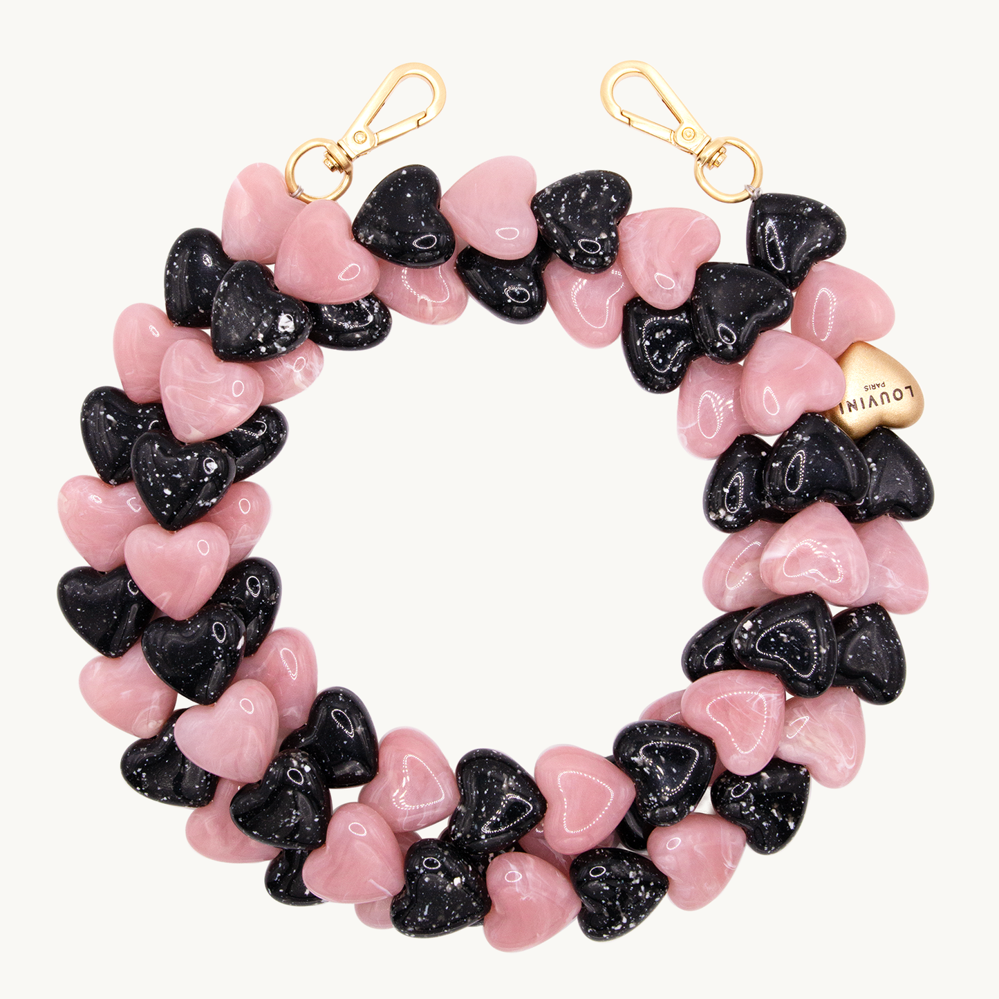 CUORE CHAIN - BLACK-PINK