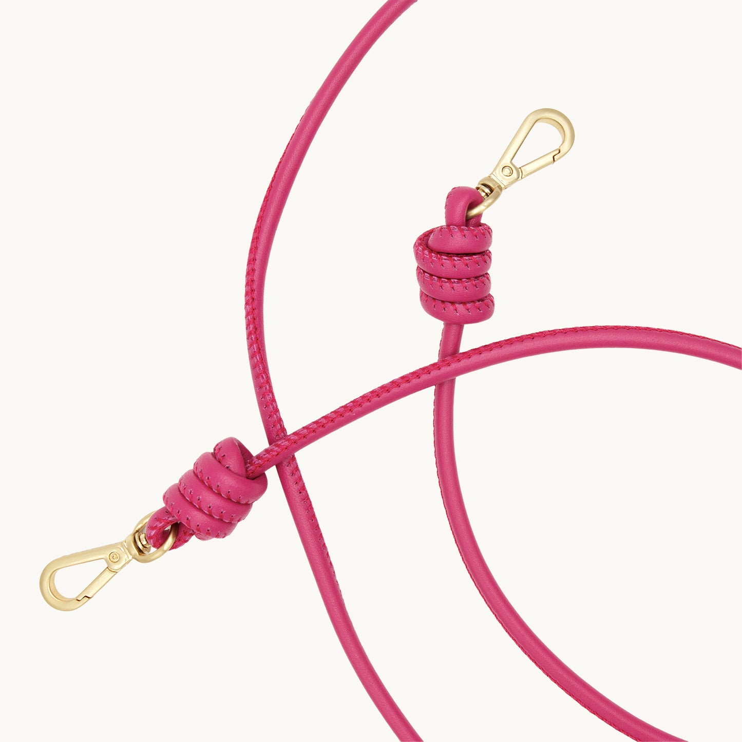 KATE LEATHER CORD - FUCHSIA