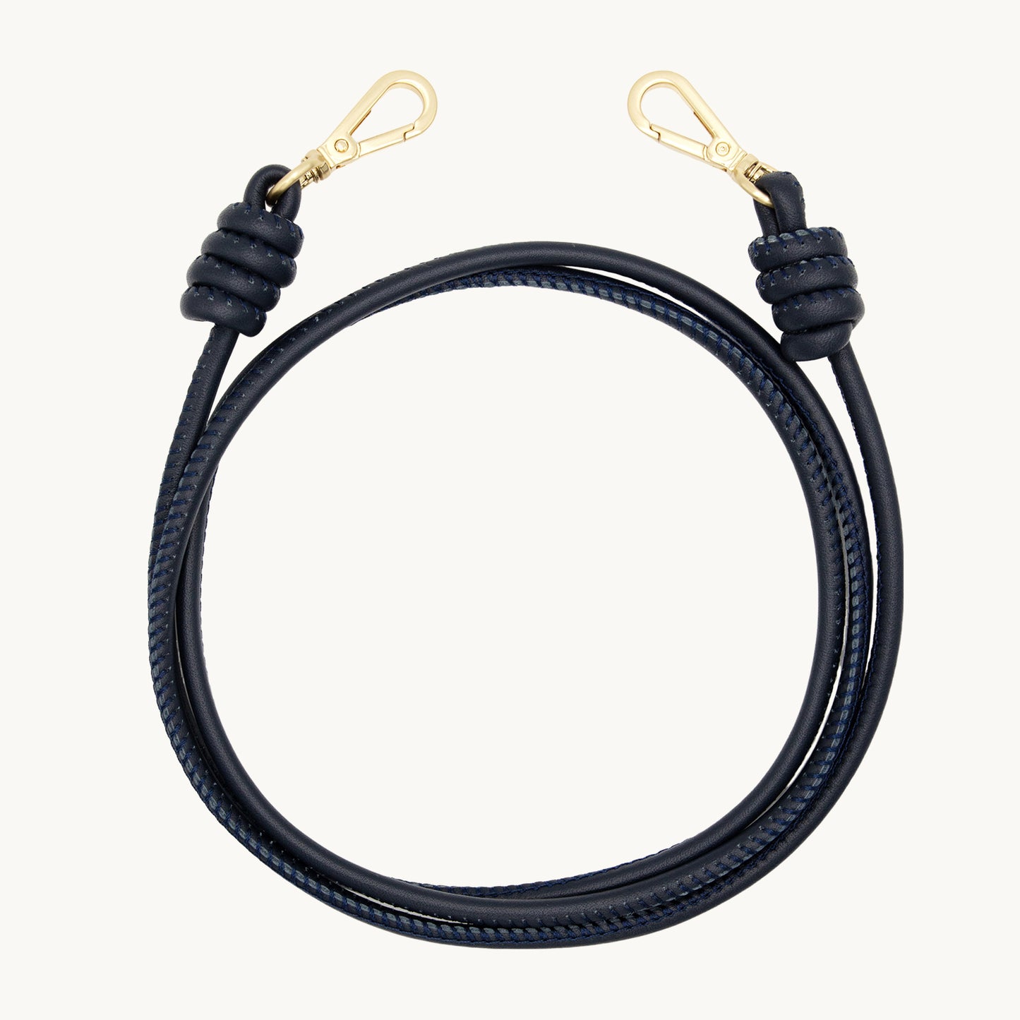 KATE LEATHER CORD - NAVY