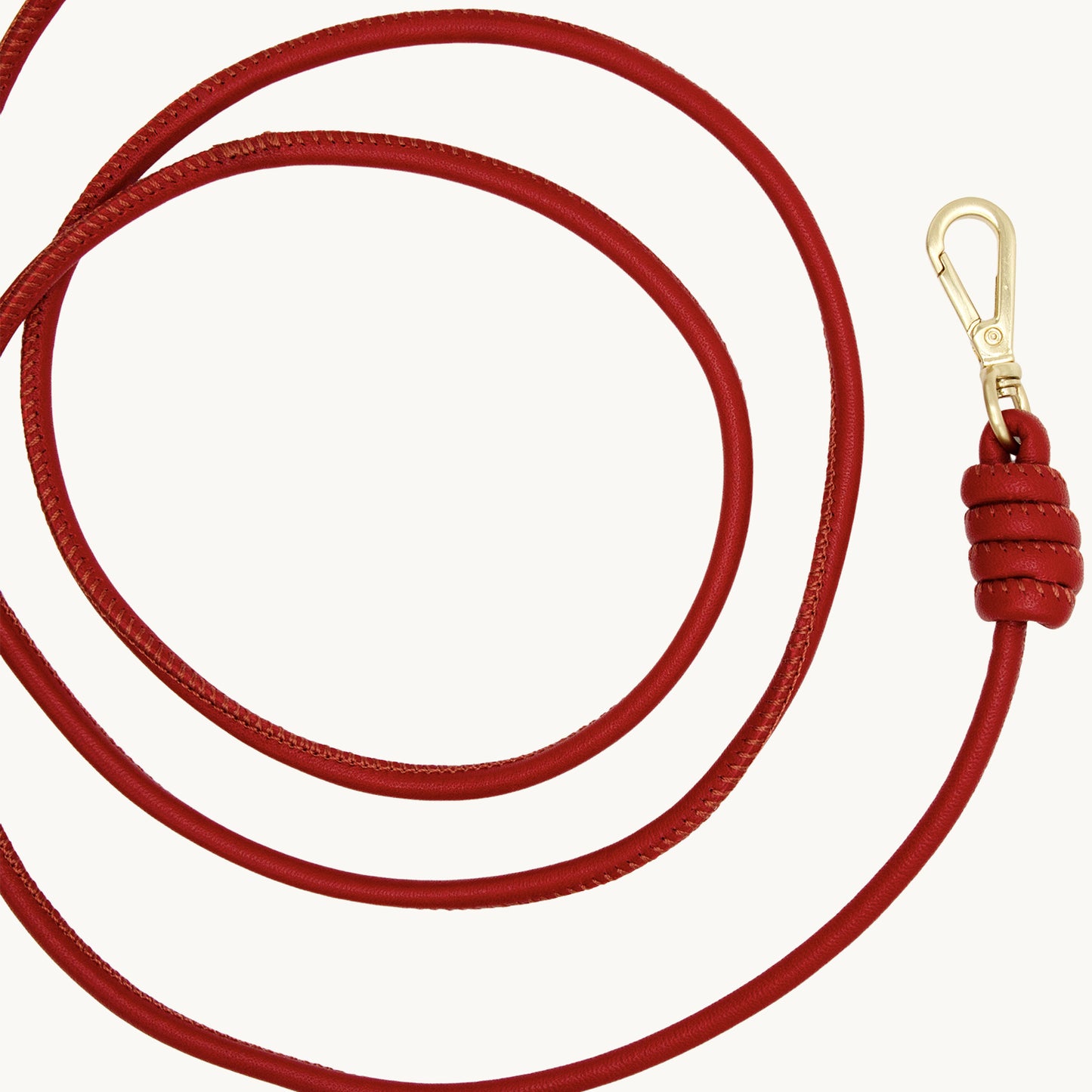 KATE LEATHER CORD - RED