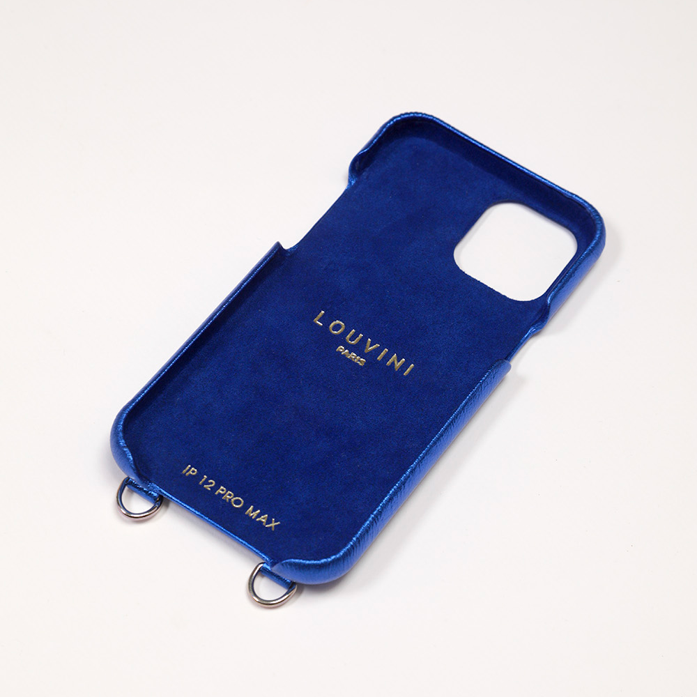 LOU CASE - METALLIC BLUE