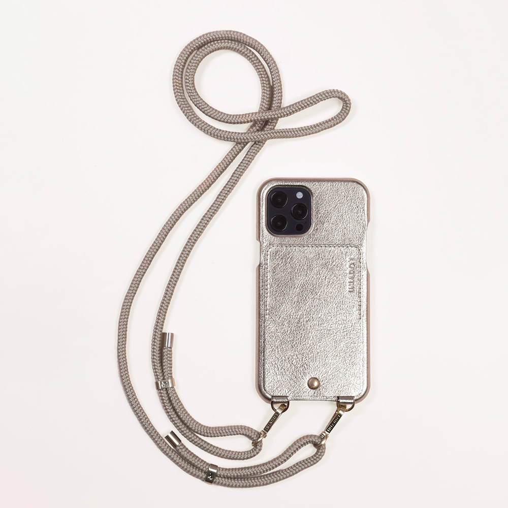 LOU CASE - METALLIC GOLD-SILVER 