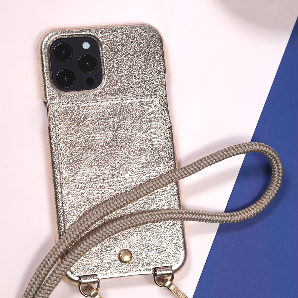 LOU CASE - METALLIC GOLD-SILVER 