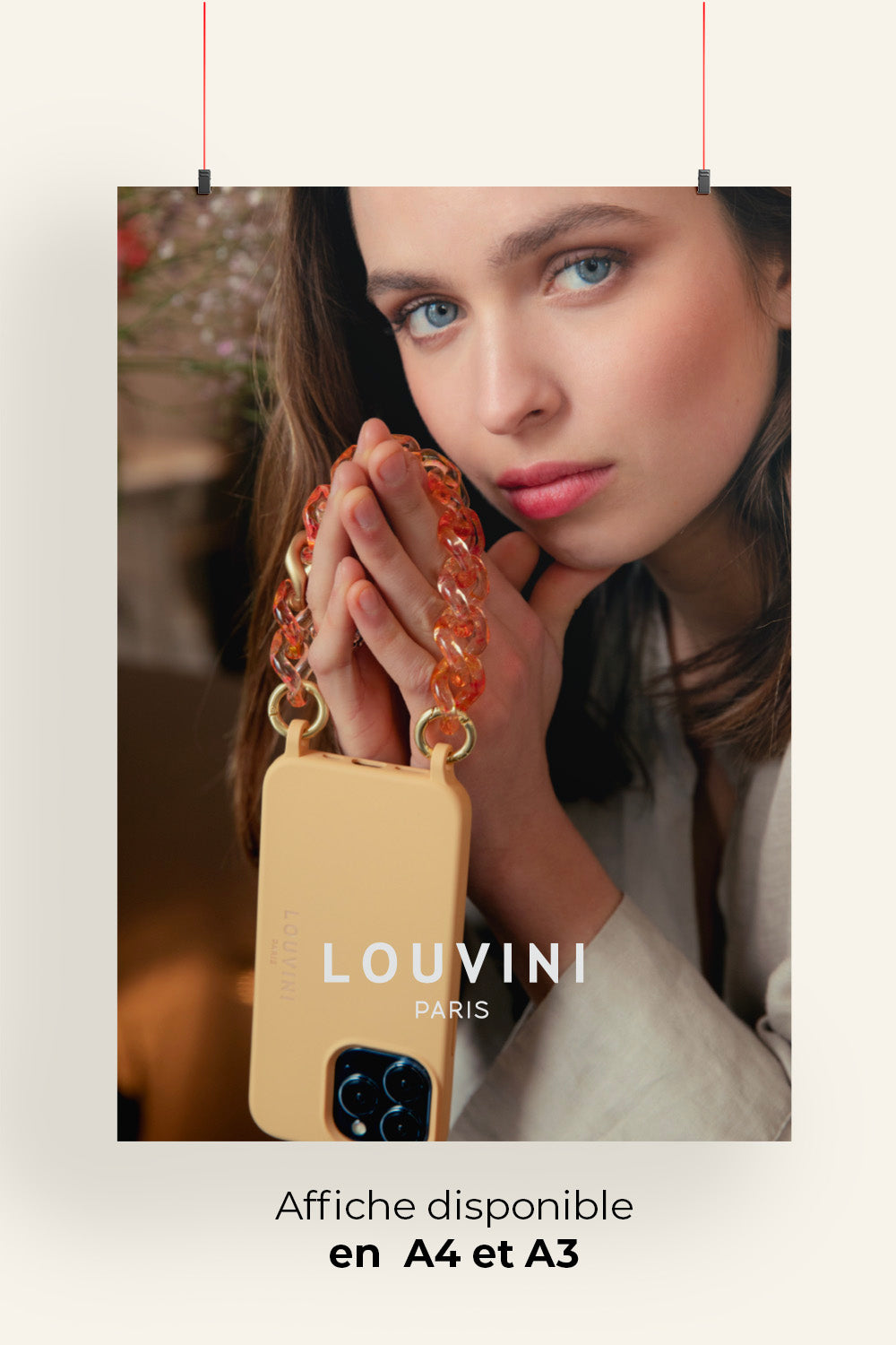 AFFICHE 3 LOUVINI - COQUE MILO - AVEC/SANS SUPPORT