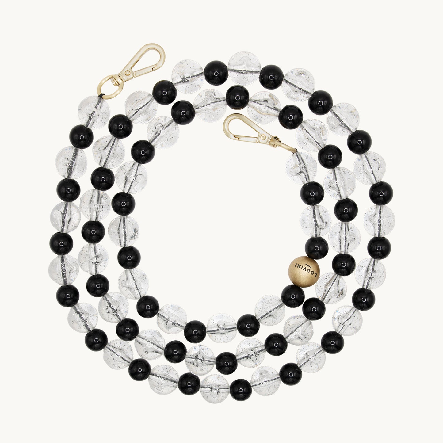 PAULA CHAIN BLACK-SILVER