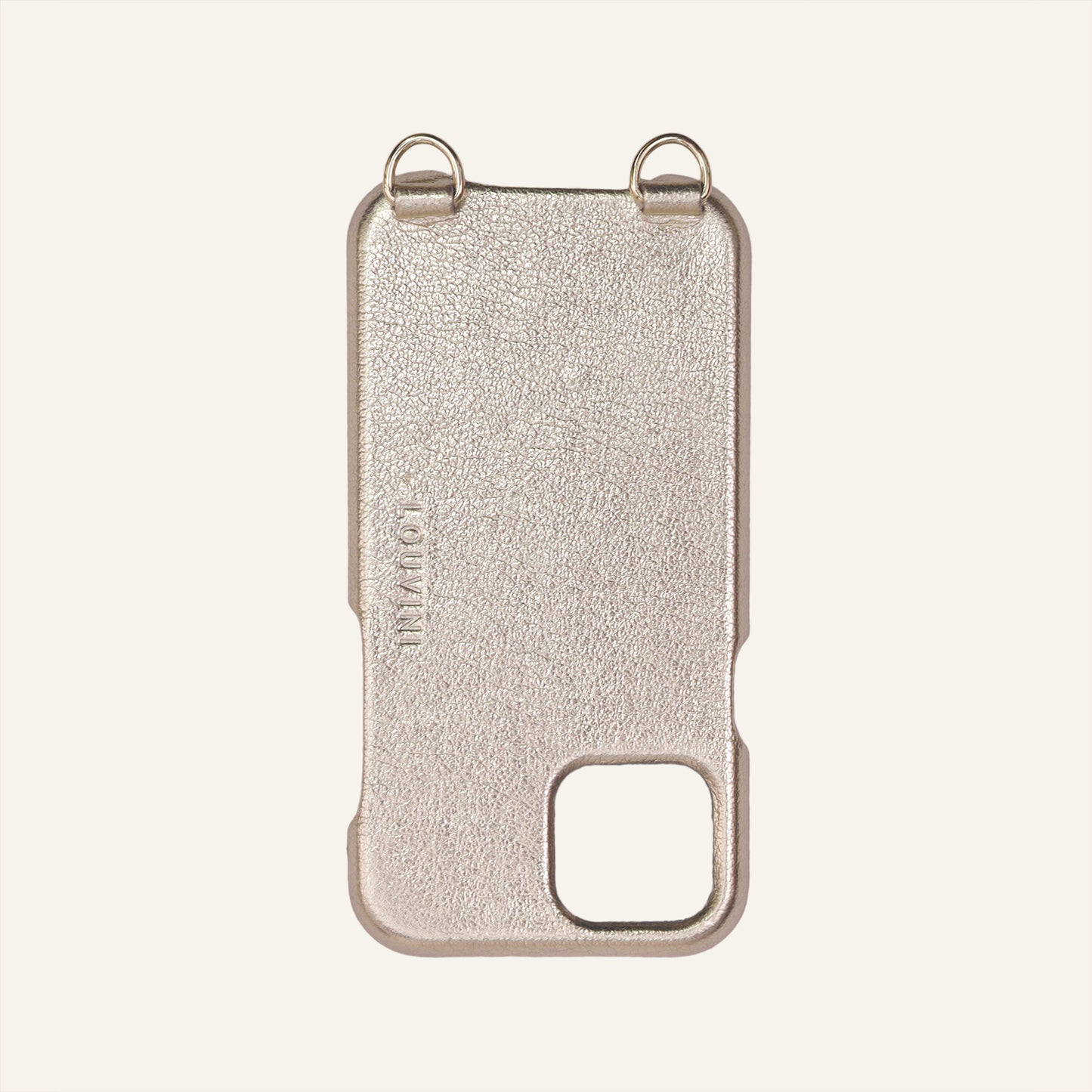 COQUE PETIT LOU DORE-ARGENTE METALLIQUE 12/13 MINI