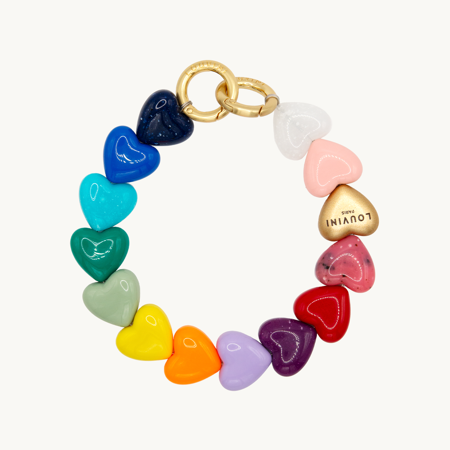 PETIT CUORE CHAIN - RAINBOW