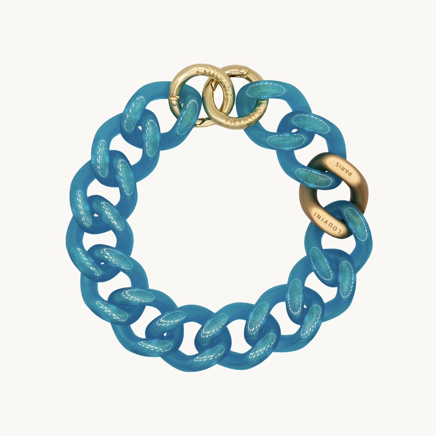 PETIT ZOE CHAIN - ICED BLUE