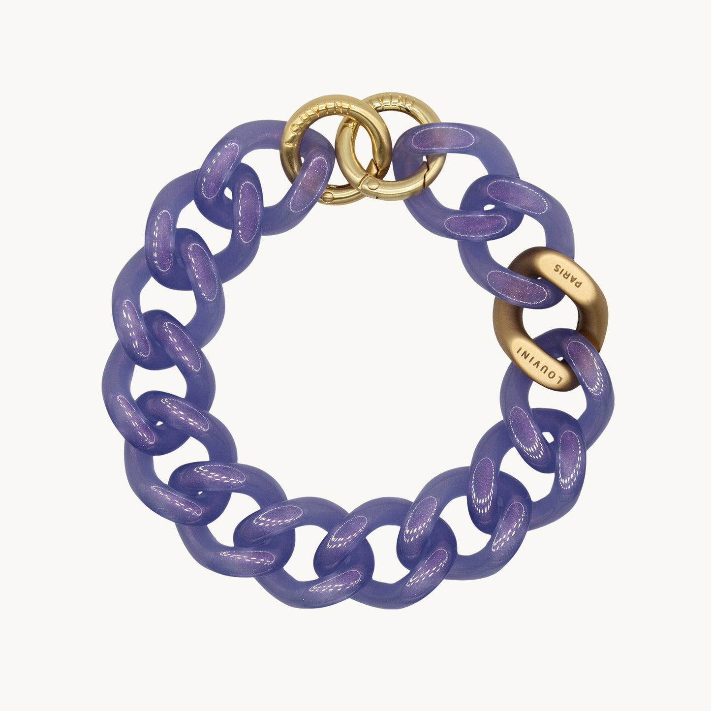 PETIT ZOE CHAIN - ICED MAUVE