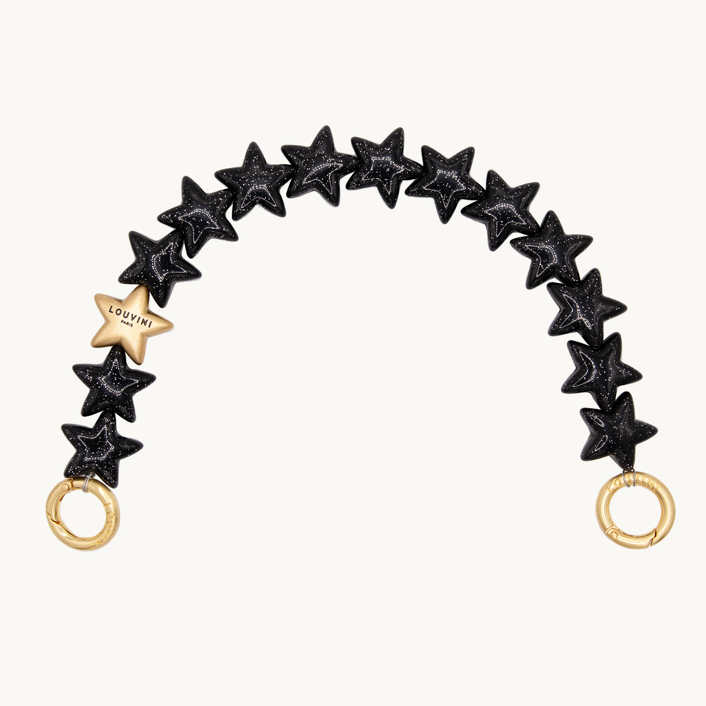 PETIT ETOILE CHAIN - BLACK