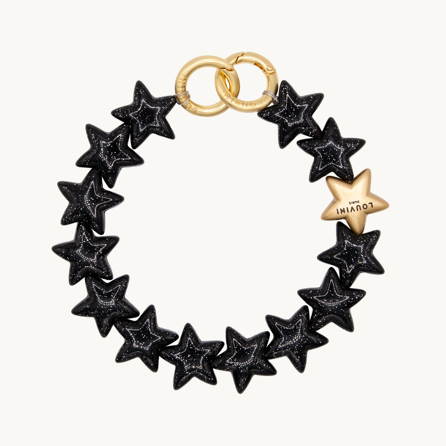 PETIT ETOILE CHAIN - BLACK