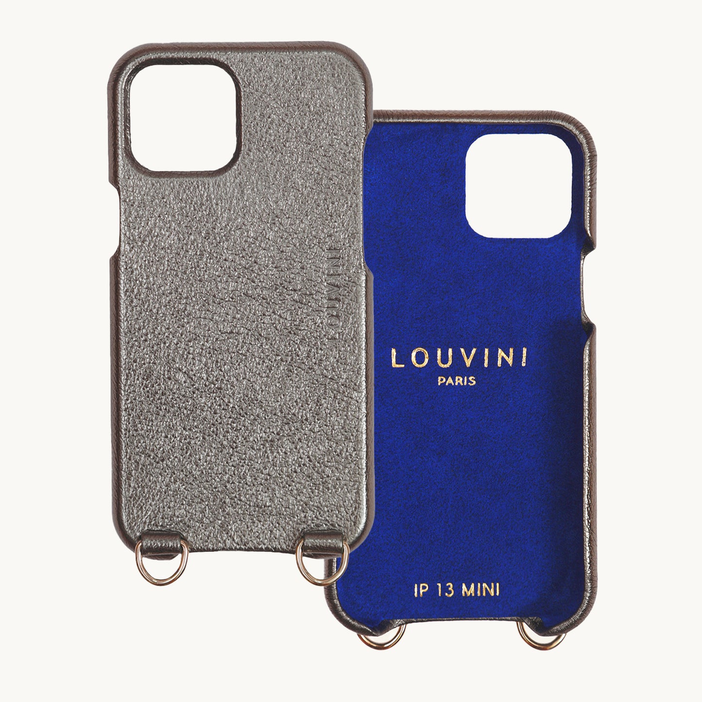 PETIT LOU CASE 12/13 MINI - METALLIC ANTHRACITE 