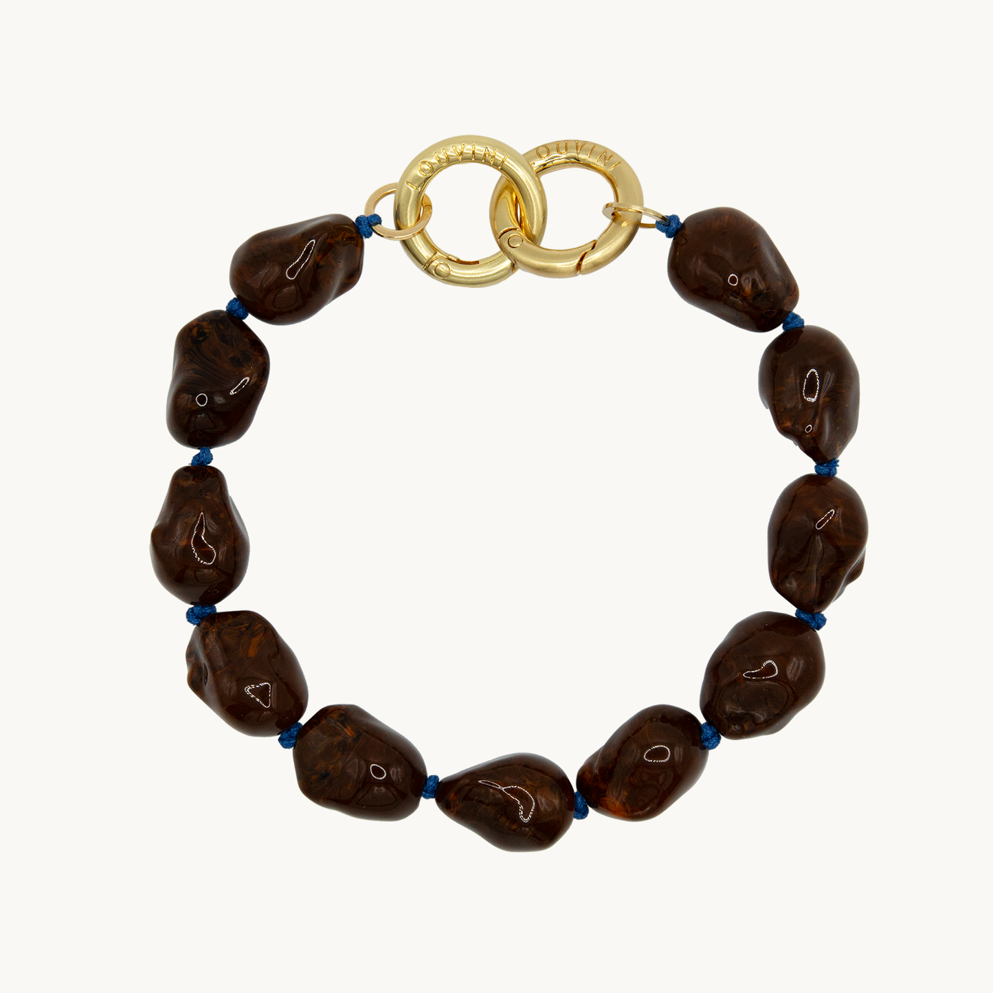 ROMY CHAIN - DARK BROWN