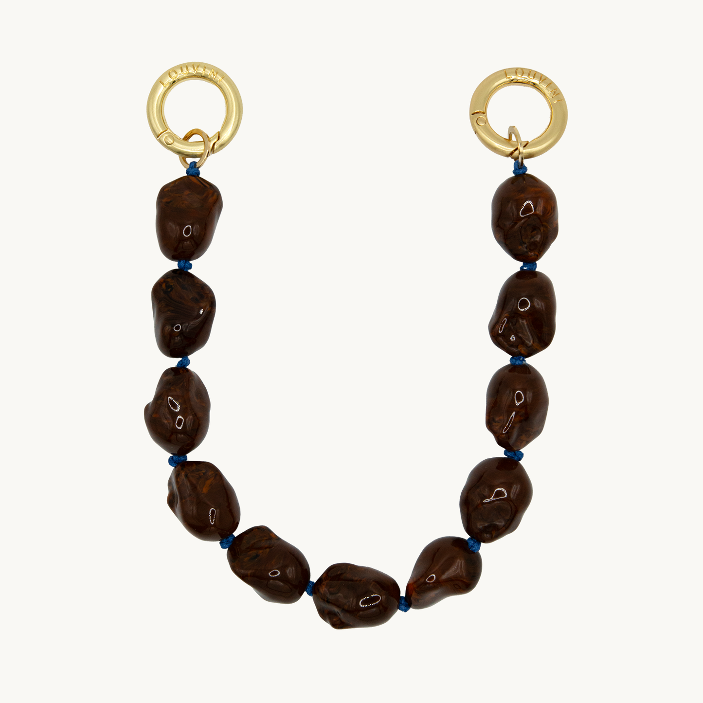 ROMY CHAIN - DARK BROWN