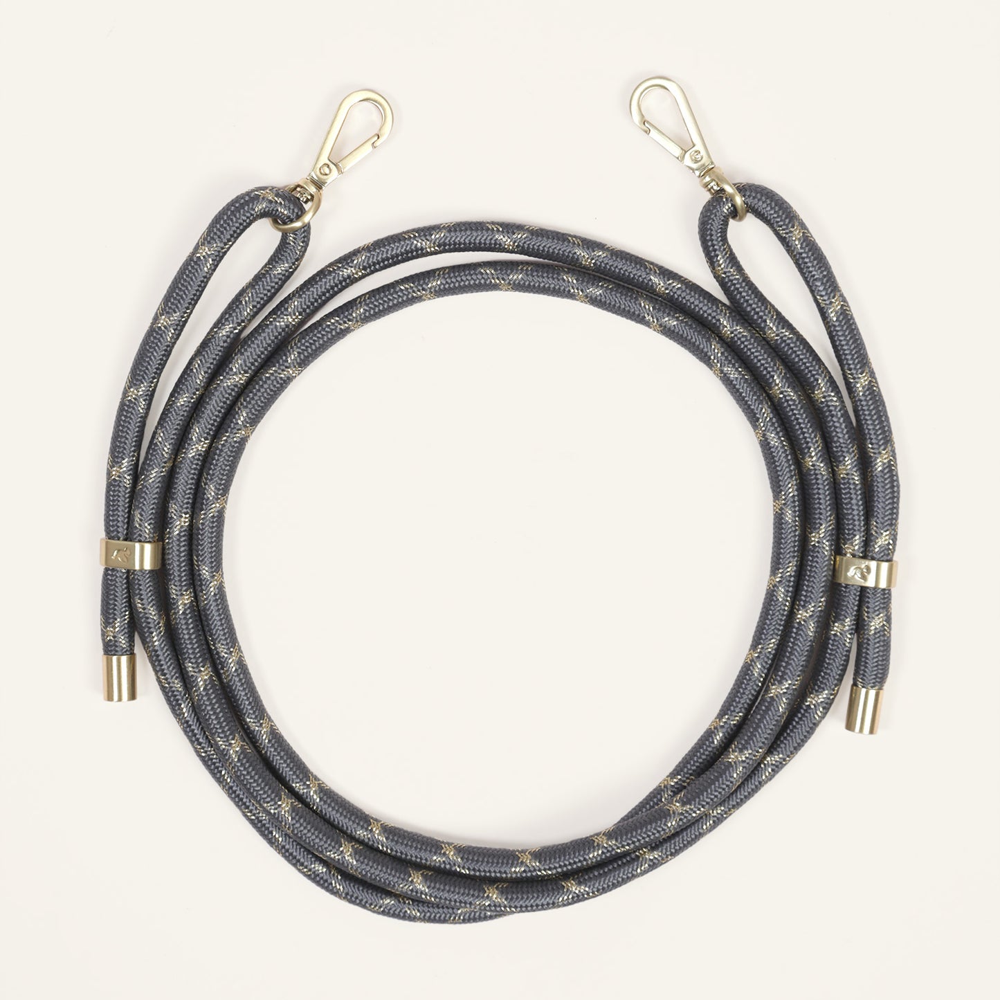 CORD TESSA ANTHRACITE-GOLD