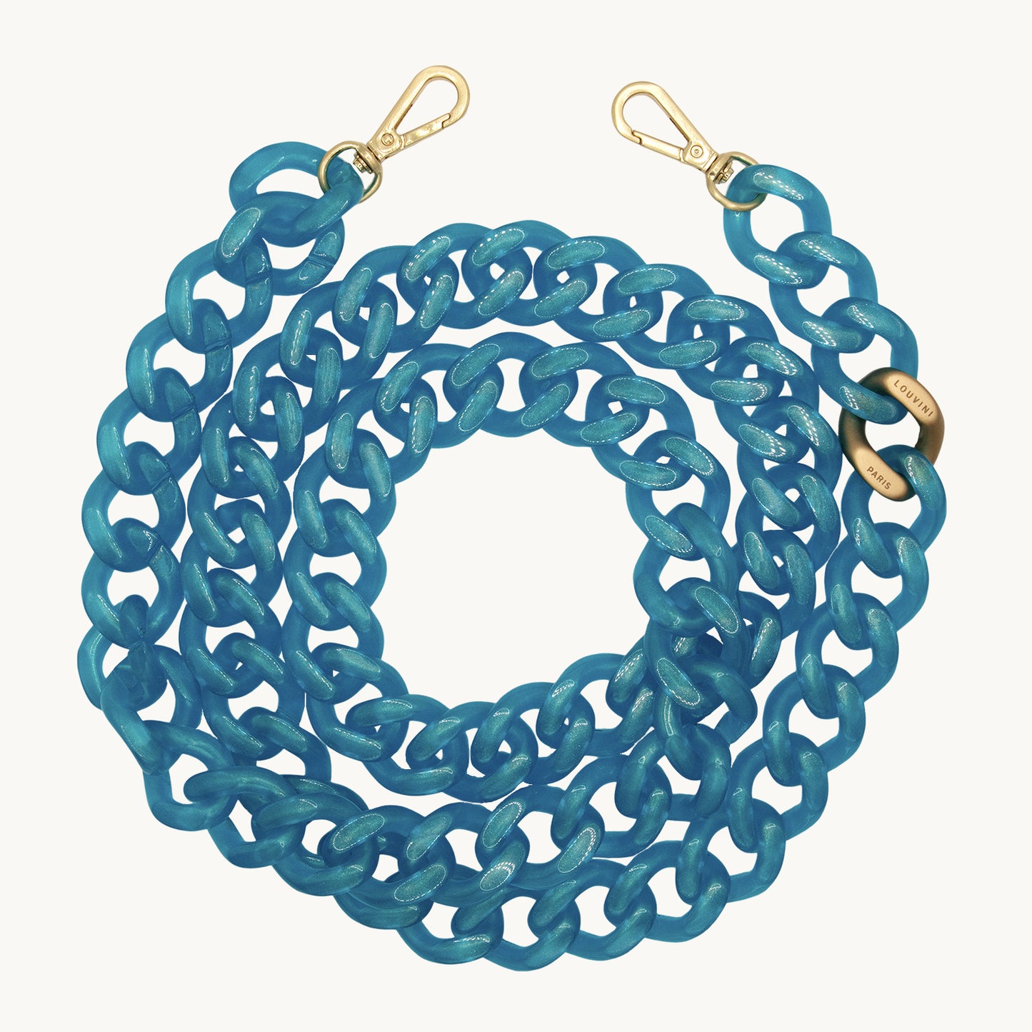 ZOE CHAIN - ICED BLUE