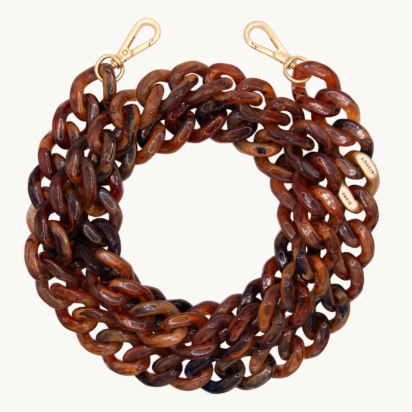 ZOE CHAIN - BROWN