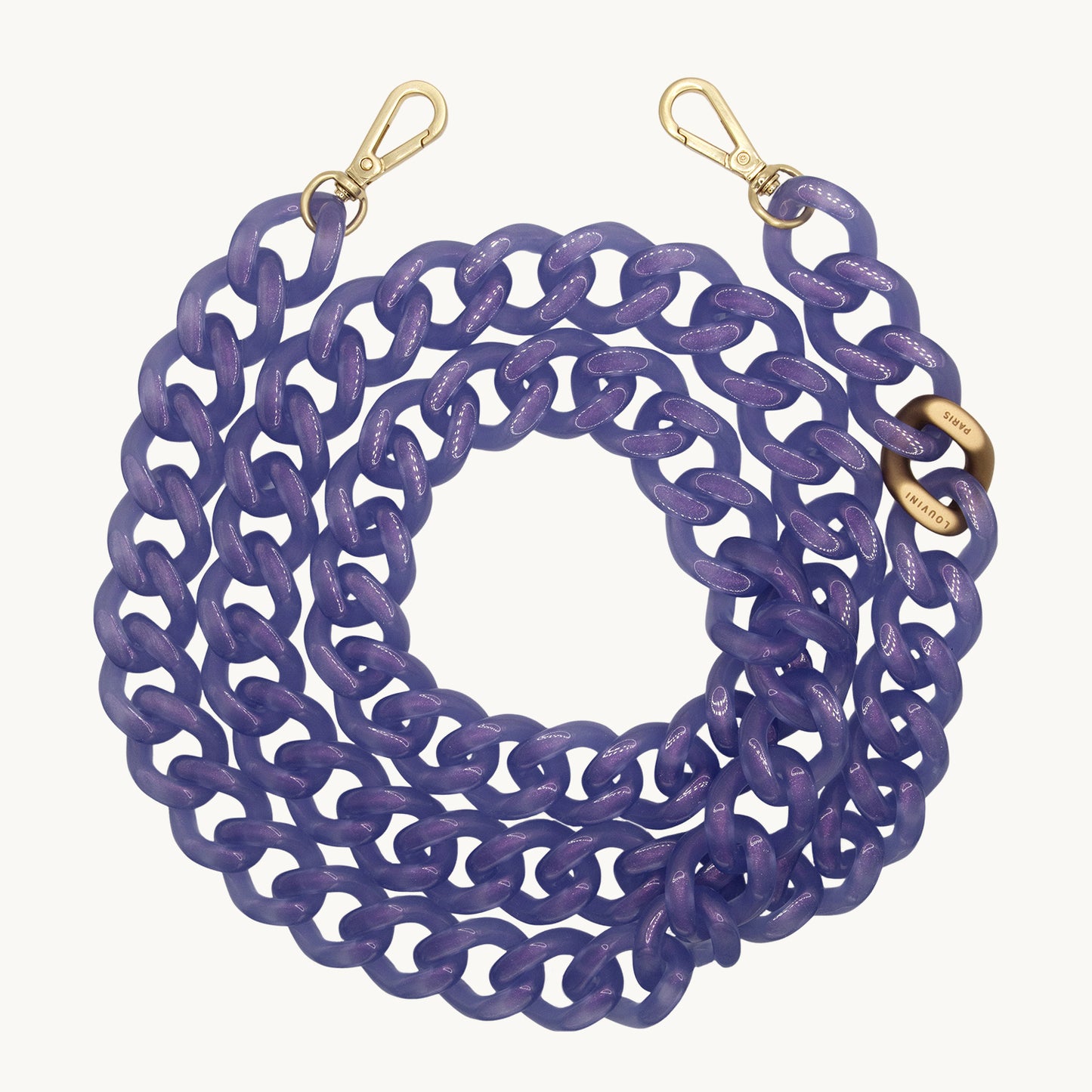 ZOE CHAIN - ICED MAUVE