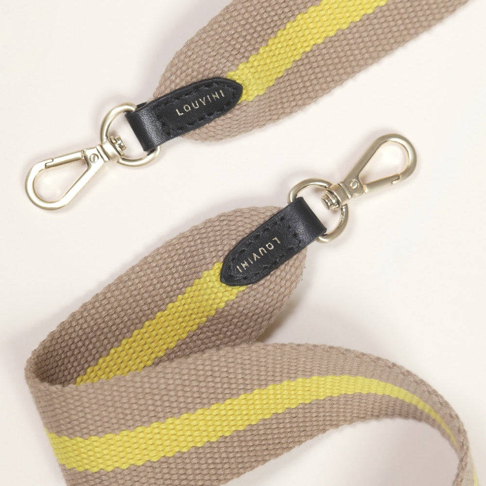 OLYMPE STRAP -  CAMEL-YELLOW