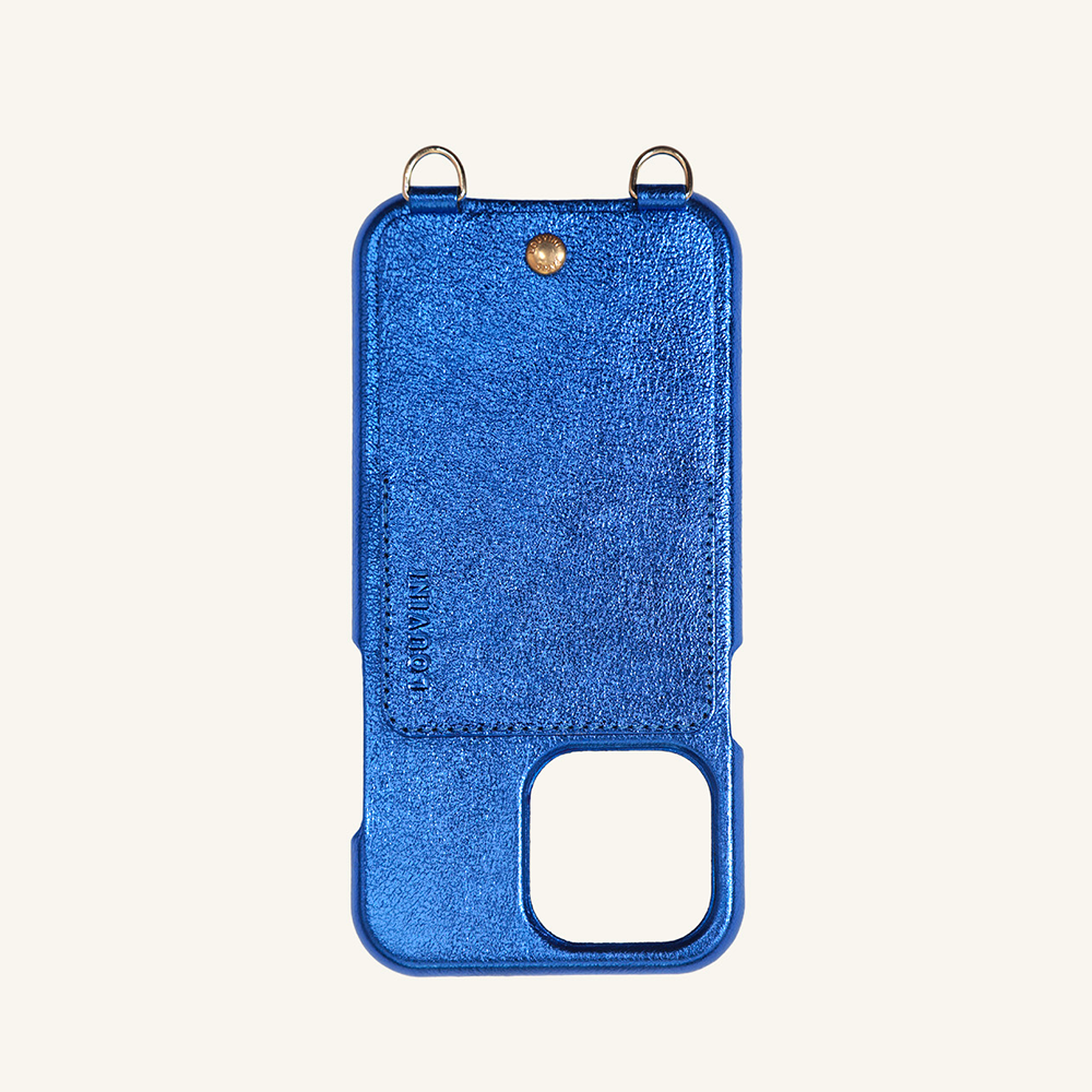 LOU CASE - METALLIC BLUE