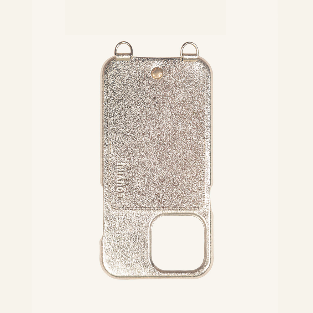 LOU CASE - METALLIC GOLD-SILVER 