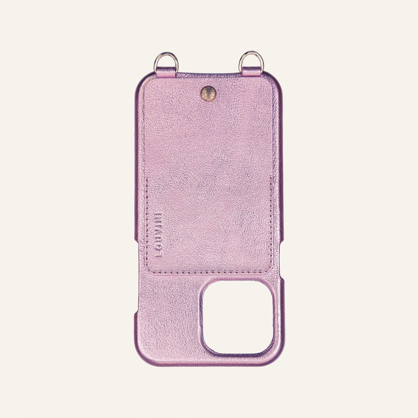 LOU CASE - METALLIC PINK