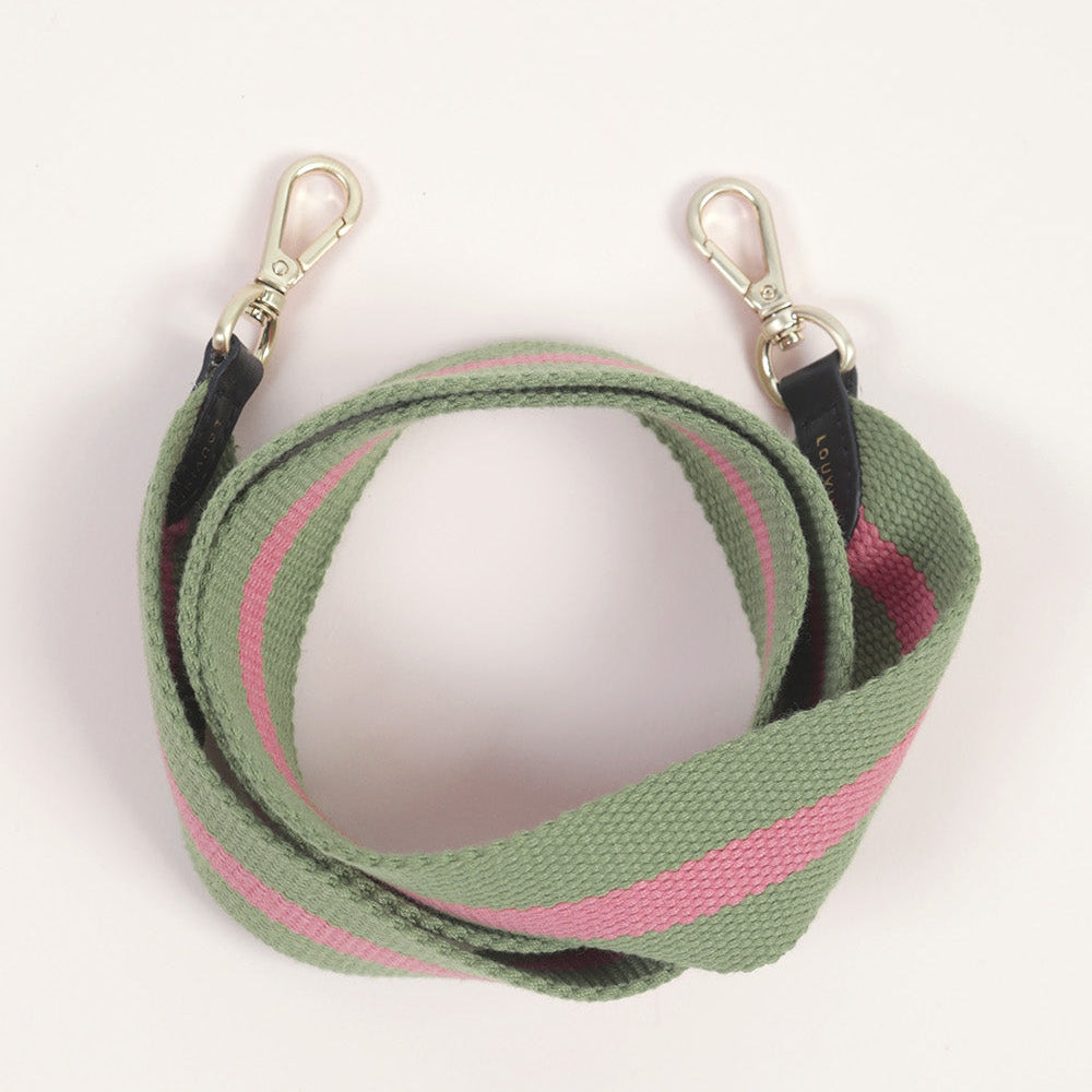 OLYMPE STRAP KHAKI-PINK